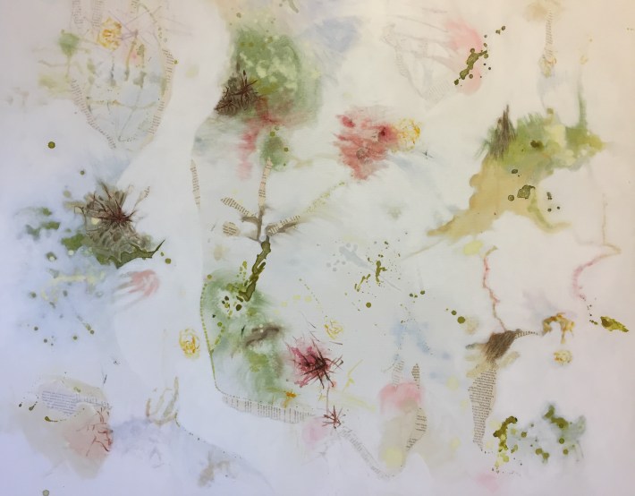 2019 Jeg hørte og lyttet og plutselig var hele skogen fylt 100x120